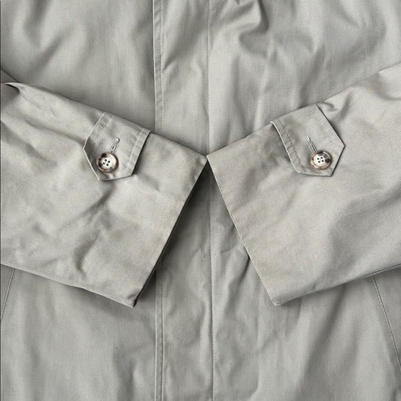 Vintage Clipper Mist Trench Coat All Weather Jacket by LondonTown Tan Men’s 42R - Picture 7 of 14